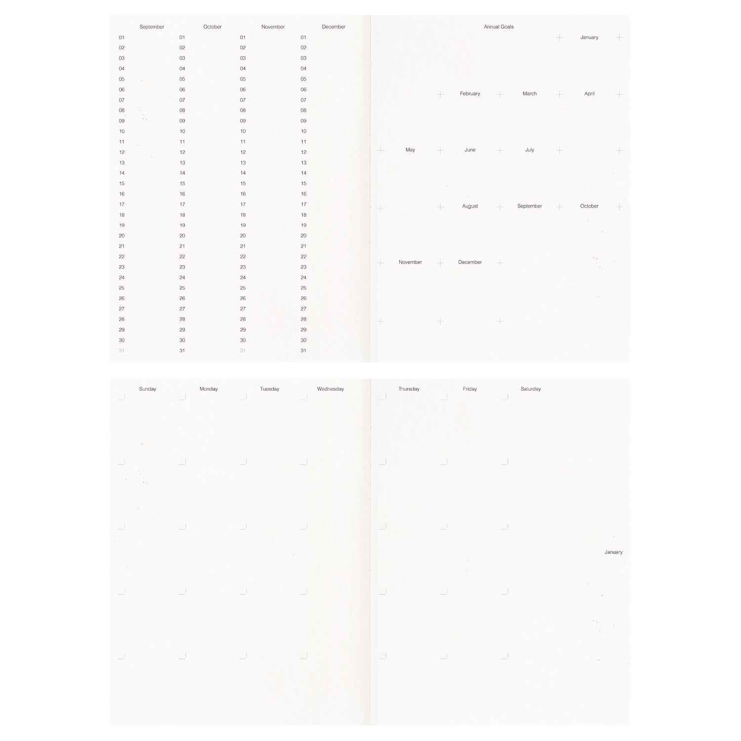 1 Year Archive Diary